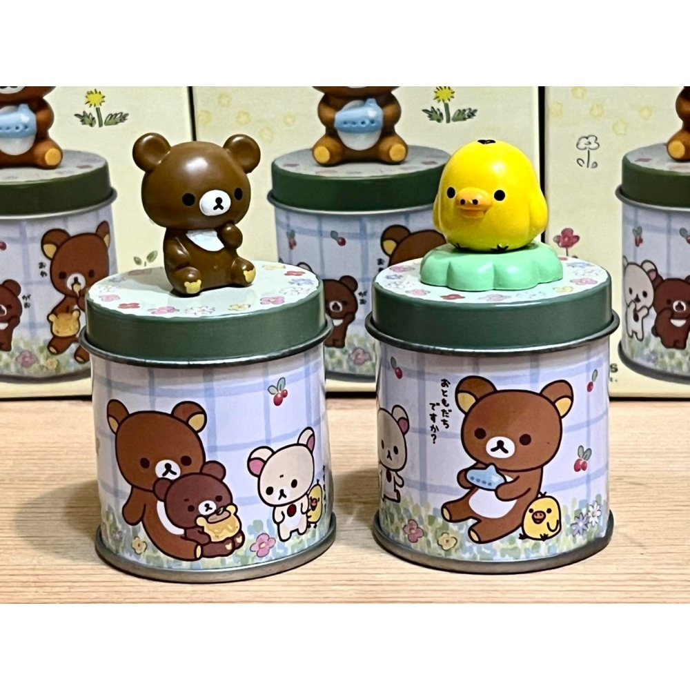 Rilakkuma 拉拉熊 - 迷你鐵罐大全 (4個)-細節圖3