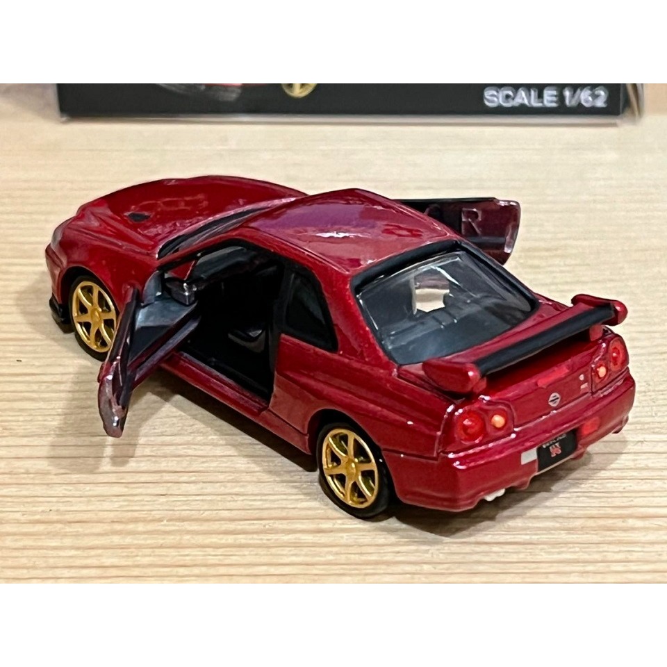TOMICA PREMIUM NISSAN SKYLINE GT-R V-SPEC II Nur (1000万台記念)-細節圖2