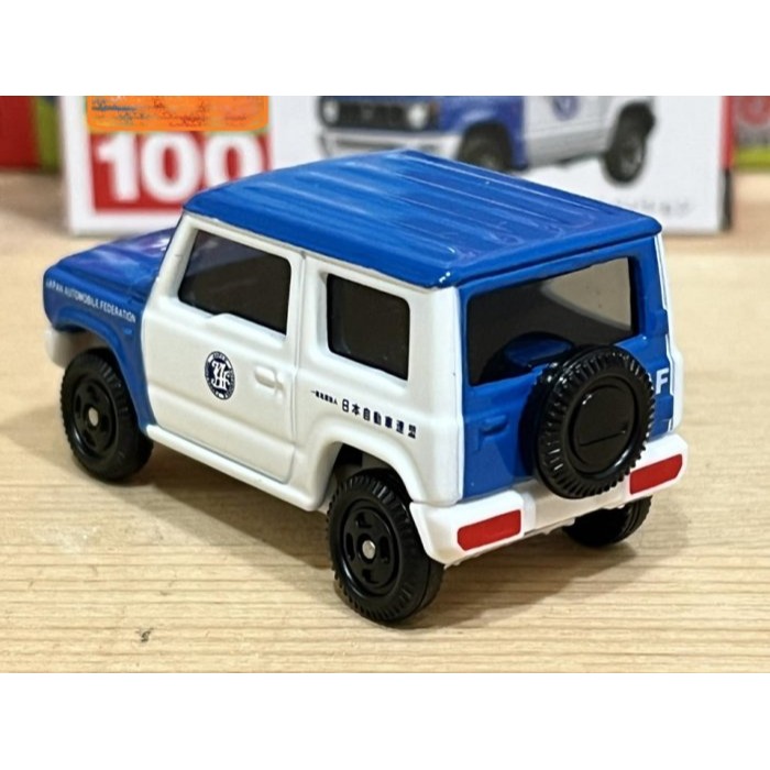 TOMICA No.100 SUZUKI JIMNY JAF 道路巡迴車-細節圖2