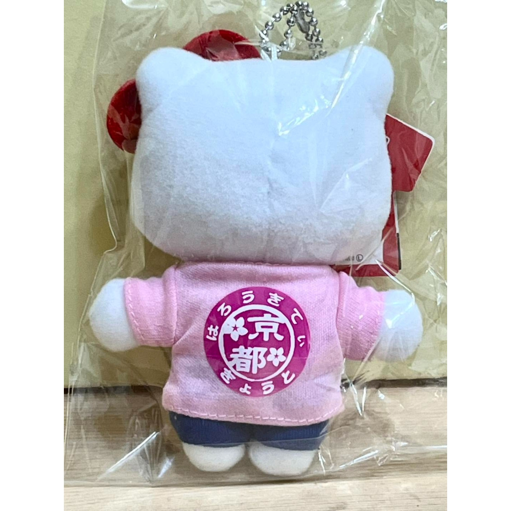 Hello Kitty 絨毛娃娃吊飾 (京都)-細節圖2