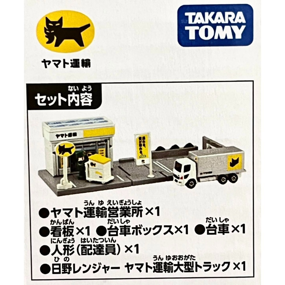 TOMICA 黑貓宅配營業所 (收納式)-細節圖2