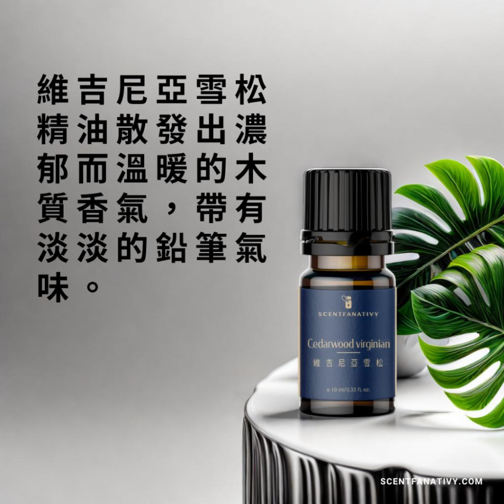 【詩梵娜香氛】維吉尼亞雪松精油 10ml | Cedarwood virginian 產地美國 木質蒸餾-細節圖2