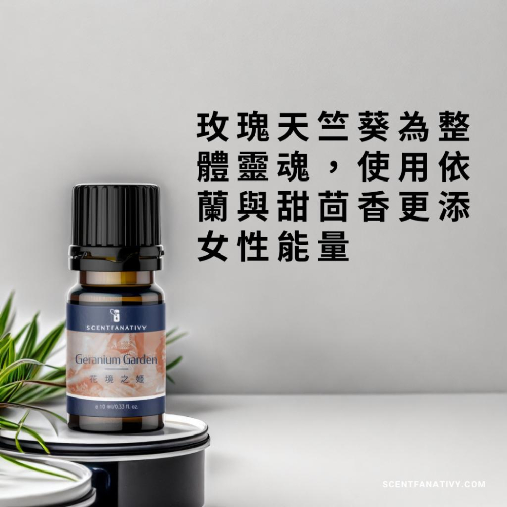 【詩梵娜香氛】花境之姬 Geranium garden - 複方精油 10ml | 綜合多種天然花卉，散發柔和花香-細節圖2