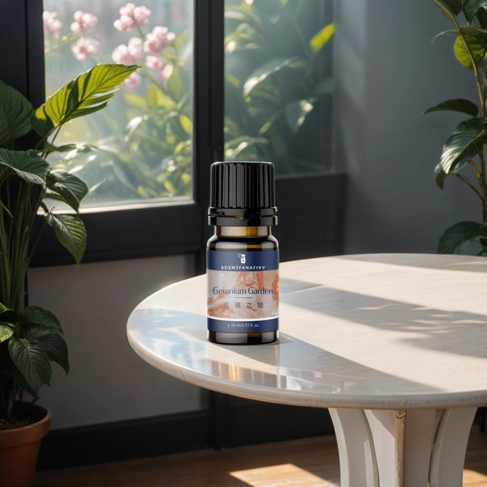 【詩梵娜香氛】花境之姬 Geranium garden - 複方精油 10ml | 綜合多種天然花卉，散發柔和花香-細節圖3