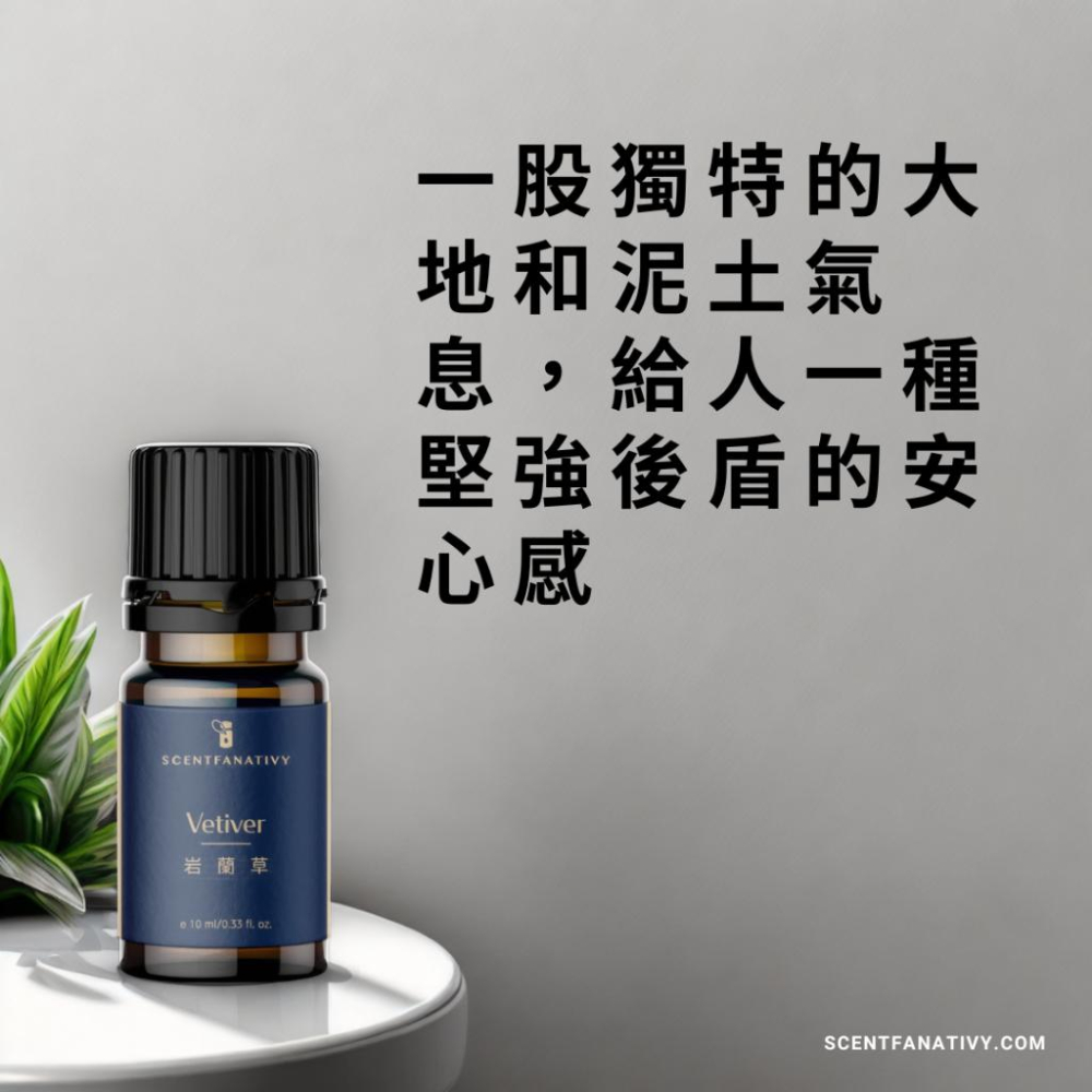 【詩梵娜香氛】岩蘭草精油 10ml | Vetiver 產地海地 根蒸餾 香根草精油 開運招財之株 鎮定之油-細節圖2