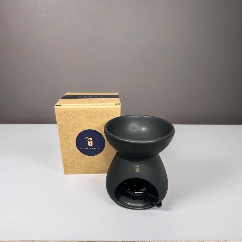 【詩梵娜香氛】 精油香薰燭台 精美包裝 茶燭加熱台 燒精油 附燭托 不燙手 擴香 加熱擴香 精油燈 陶瓷薰香爐-細節圖5