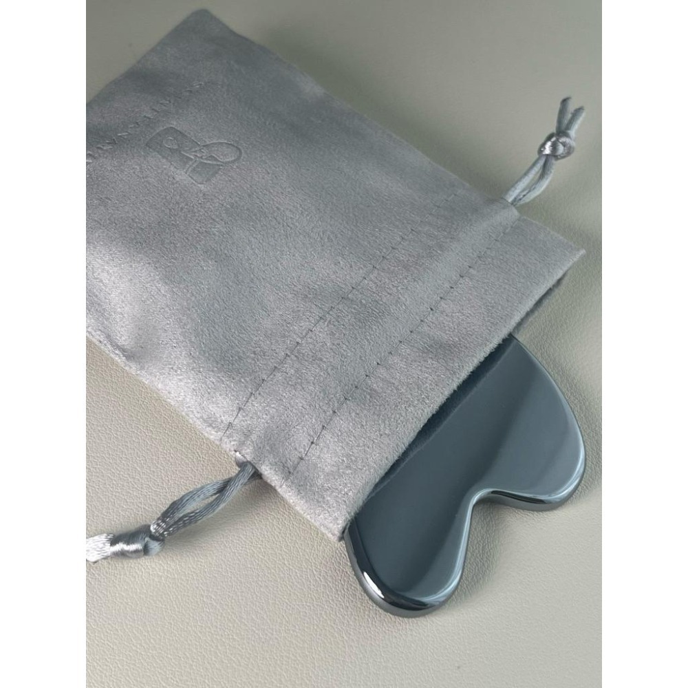 【詩梵娜香氛】太赫茲輕雕板 太赫茲刮痧板｜附贈收納袋 精緻盒裝 心型刮痧板 太赫茲能量石 舒壓按摩板 瘦臉神器 穴道按摩-細節圖6