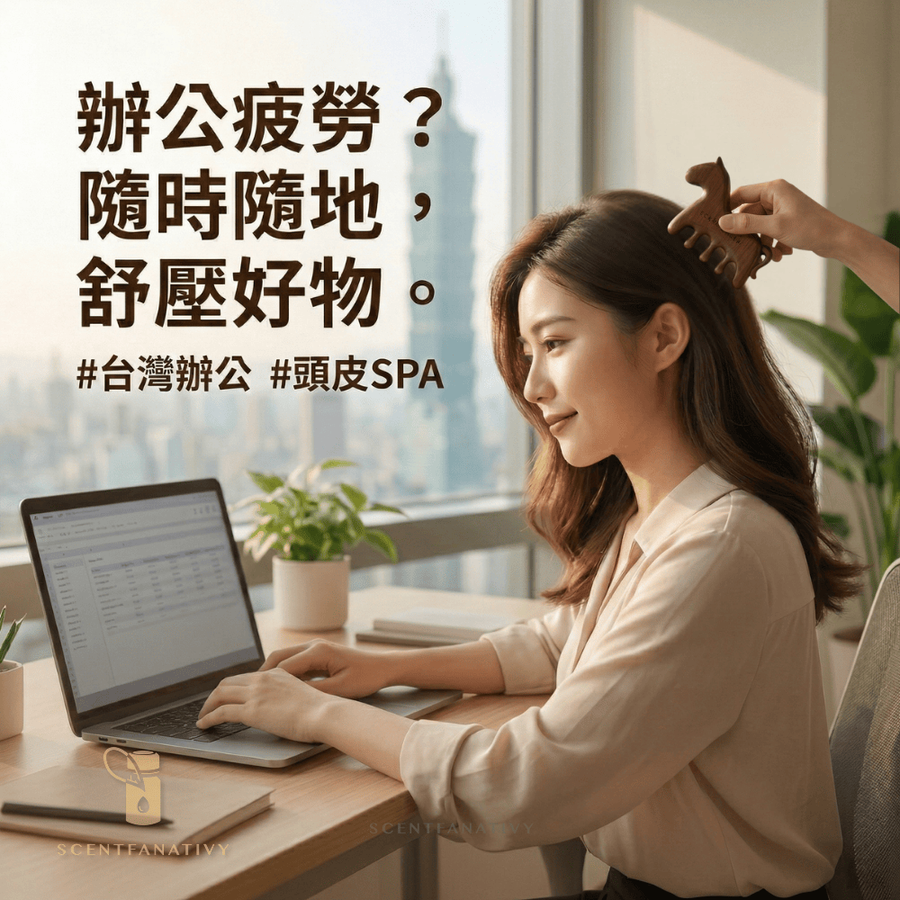 【詩梵娜香氛】天然金絲檀木 按摩馬梳梳 馬形按摩梳｜頭皮按摩 經絡梳 刮痧木梳 指壓SPA 寬齒防靜電 舒壓神器-細節圖4