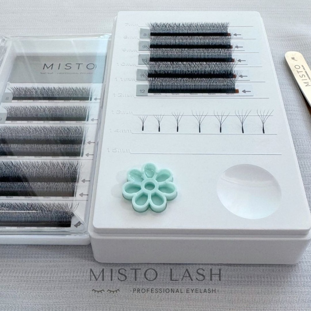 【MISTO LASH】五葉草 德國進口巴斯夫毛料-細節圖2