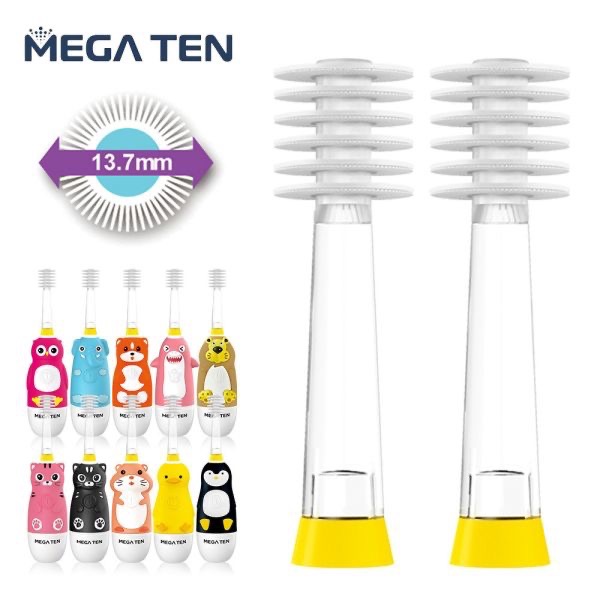 MEGA TEN｜360兒童電動牙刷-規格圖1