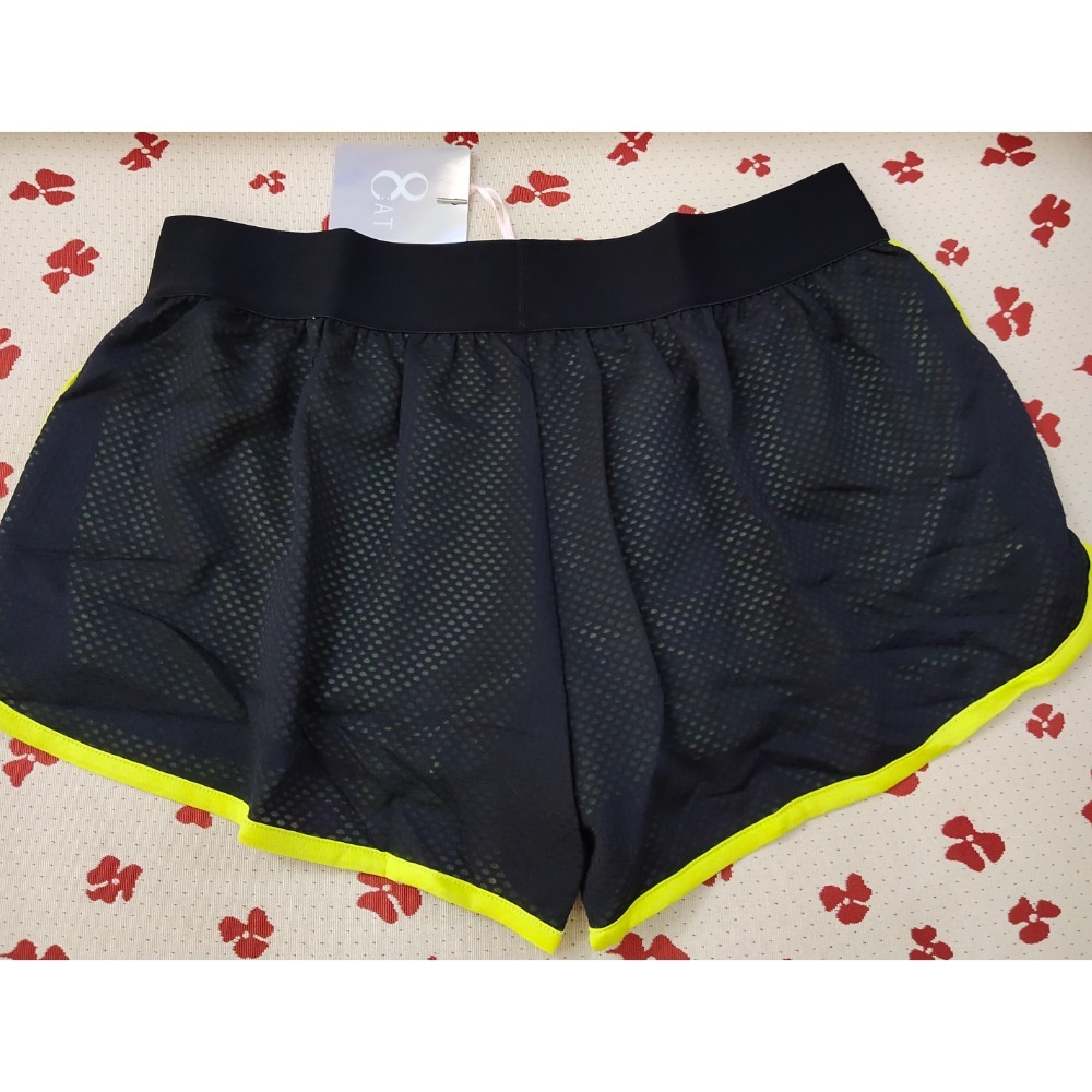 曼黛瑪璉8AT網眼布運動短褲L size-細節圖4