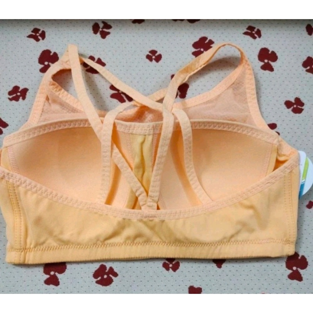 XL 曼黛瑪璉Ice Bar運動內衣(橙黃橘）吸濕快乾/涼爽舒適-細節圖2