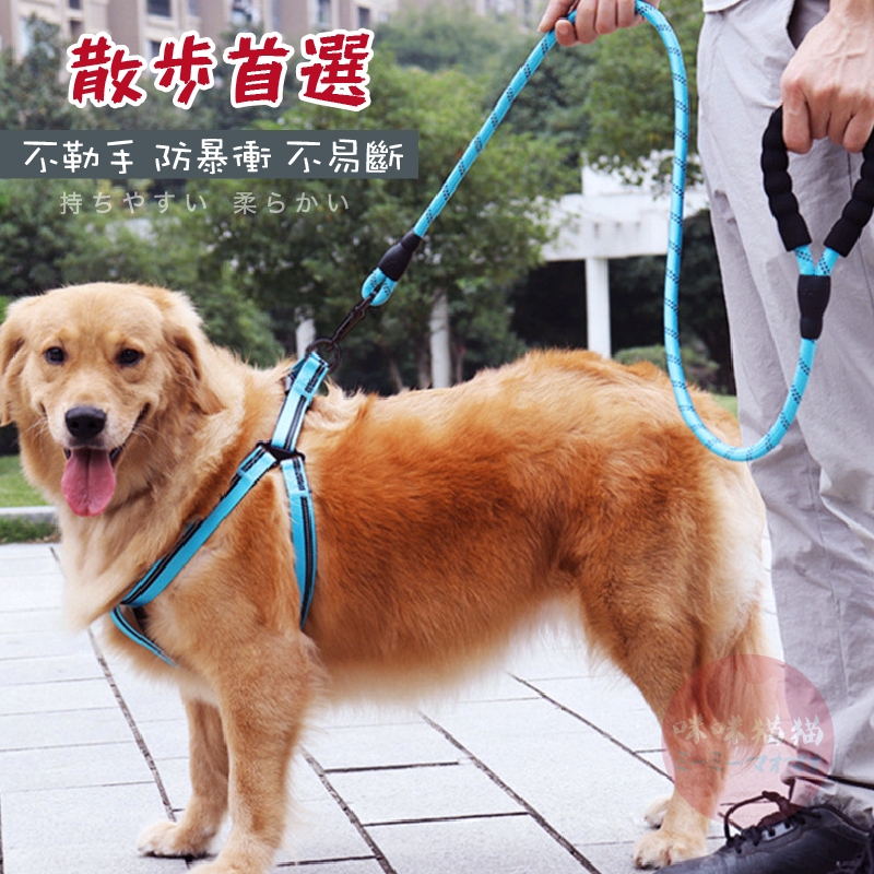 【24H出貨】反光寵物牽繩 狗牽繩 加粗寵物牽引繩 寵物牽繩 牽引繩 狗繩 溜狗繩 狗狗牽引繩 牽狗繩 咪咪貓貓-細節圖2
