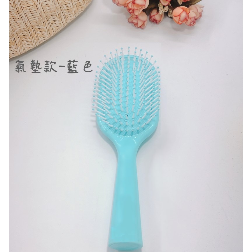 馬卡龍色系 彈力 排骨梳 氣墊梳 鏤空 按摩梳 梳子-規格圖11