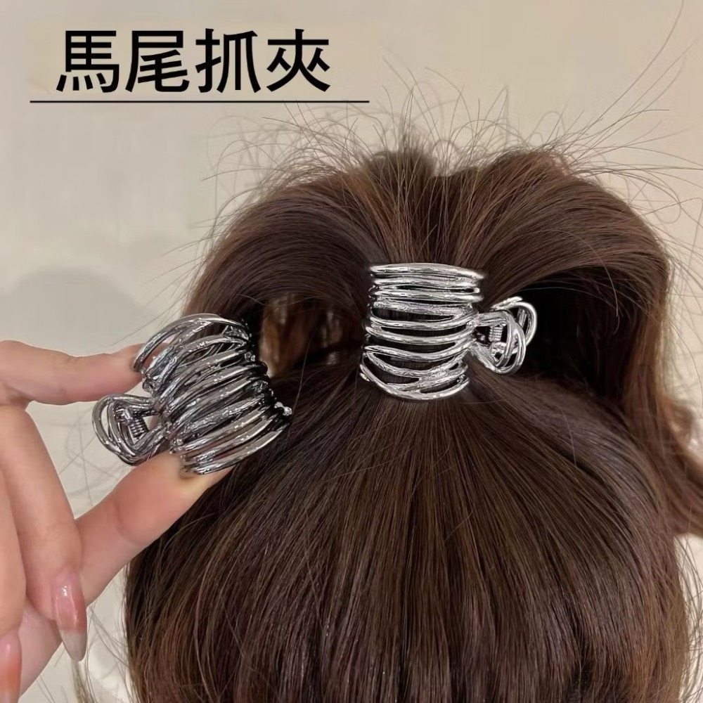 個性金屬 馬尾抓夾 抓夾 高馬尾 馬尾夾 鯊魚夾-細節圖6