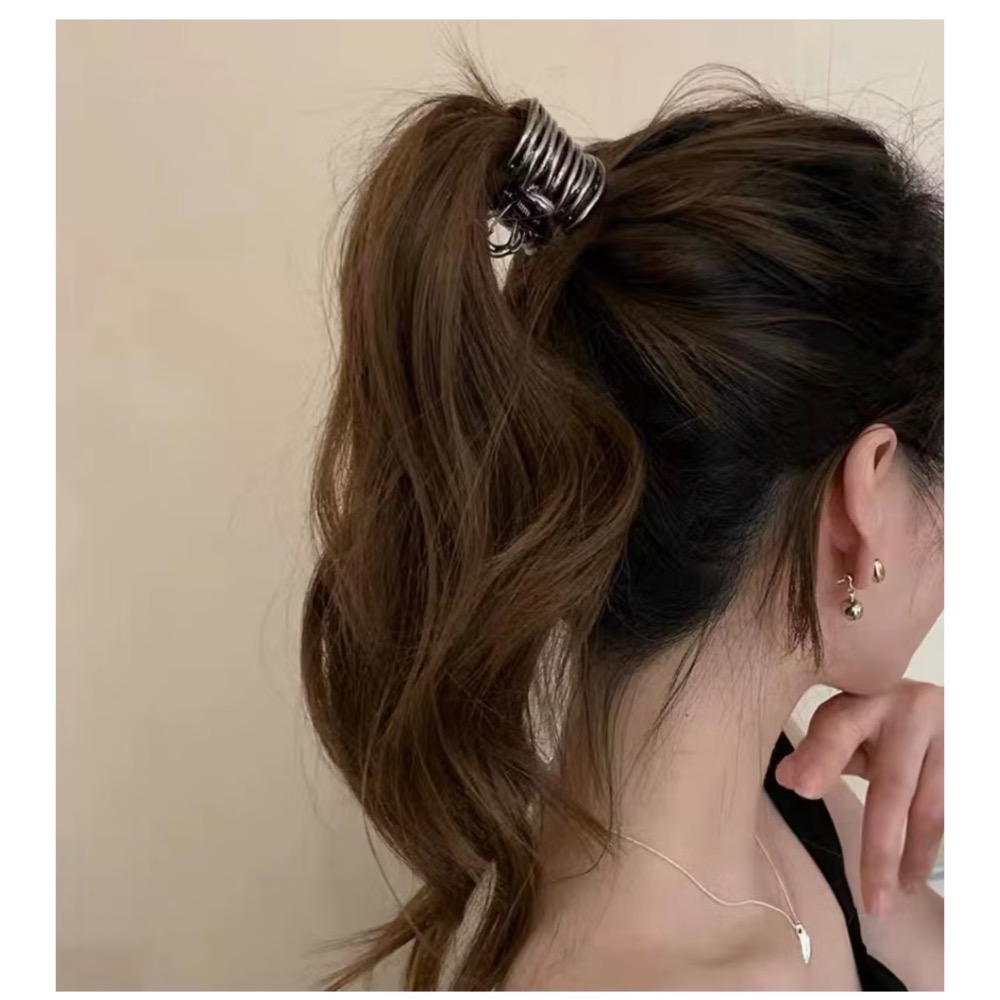 個性金屬 馬尾抓夾 抓夾 高馬尾 馬尾夾 鯊魚夾-細節圖10