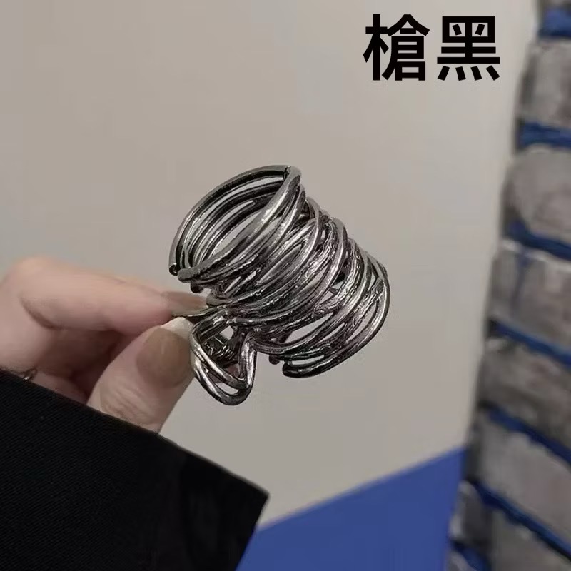個性金屬 馬尾抓夾 抓夾 高馬尾 馬尾夾 鯊魚夾-規格圖11