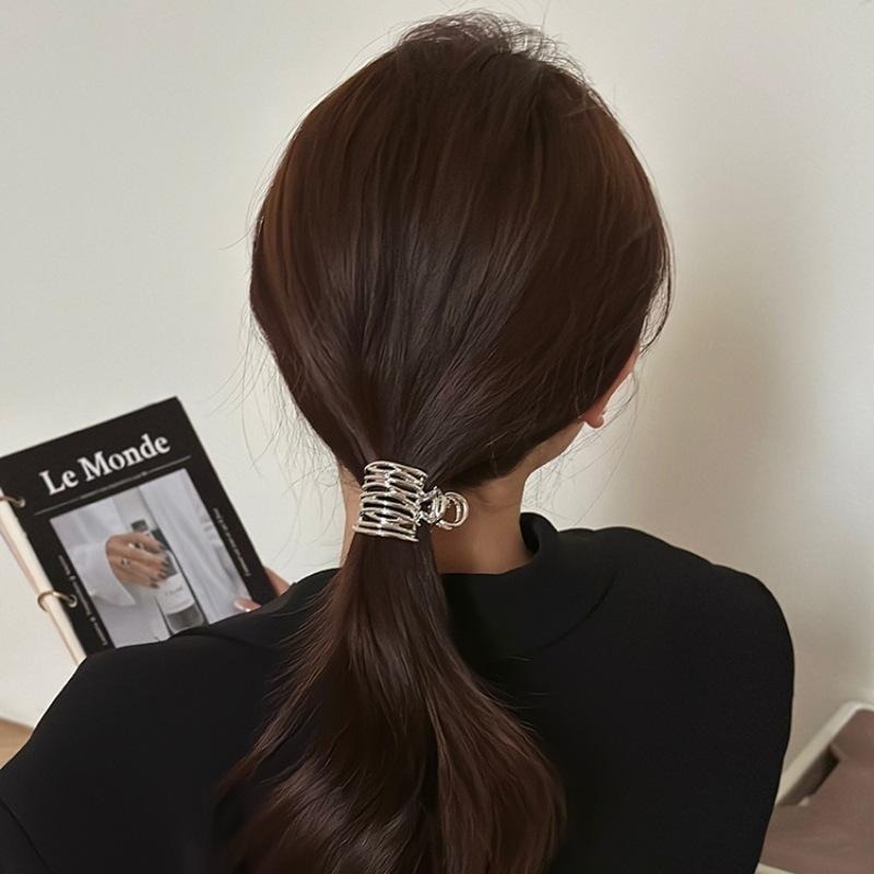 24H出貨 個性金屬 馬尾抓夾 抓夾 高馬尾 馬尾夾 鯊魚夾-細節圖7