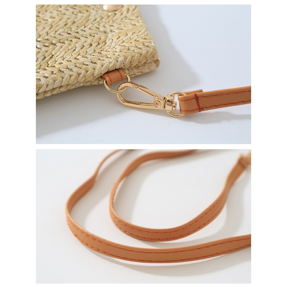 24H出貨 迷你草編 手機包 隨身小包 手機袋 小包 斜背包 手機包 小物包 隨身包-細節圖7