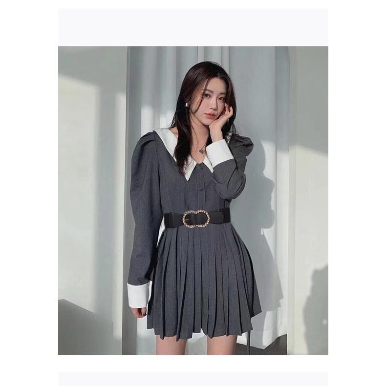 24H出貨 復古造型金釦 皮革 鬆緊 彈力 腰封 腰帶 造型腰帶 皮帶 顯瘦 寬版腰帶 鬆緊腰封-細節圖9