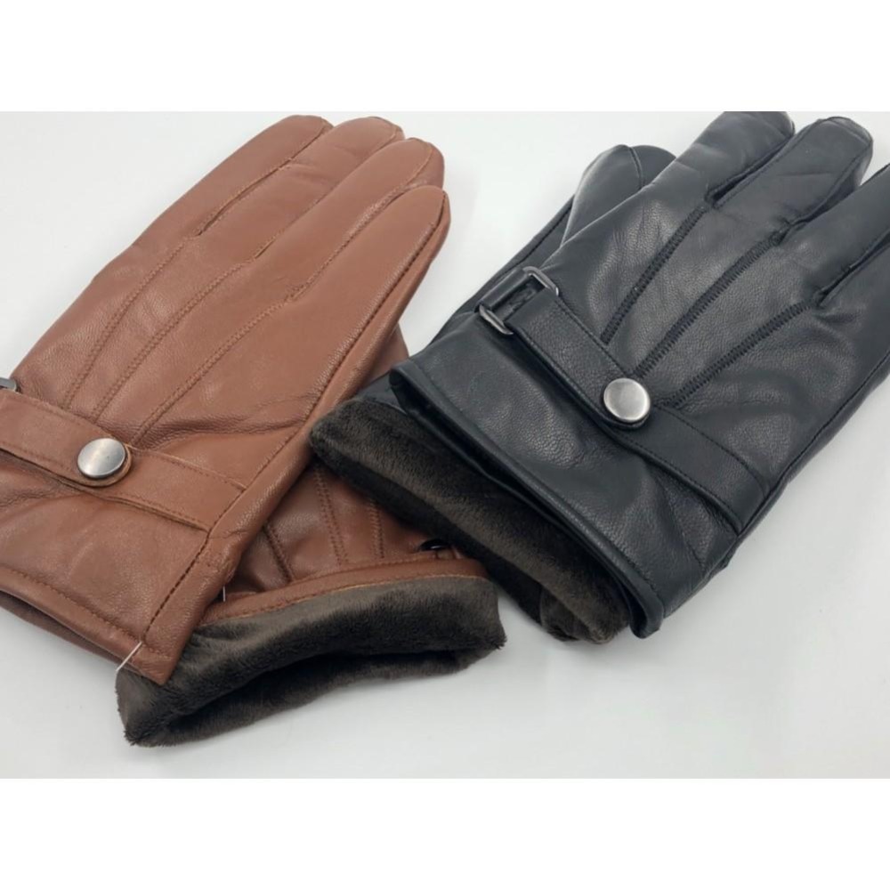 男士 羊皮手套 真皮手套 保暖 加厚 加絨 冬季 騎車手套 男士手套 禦寒必備-細節圖9