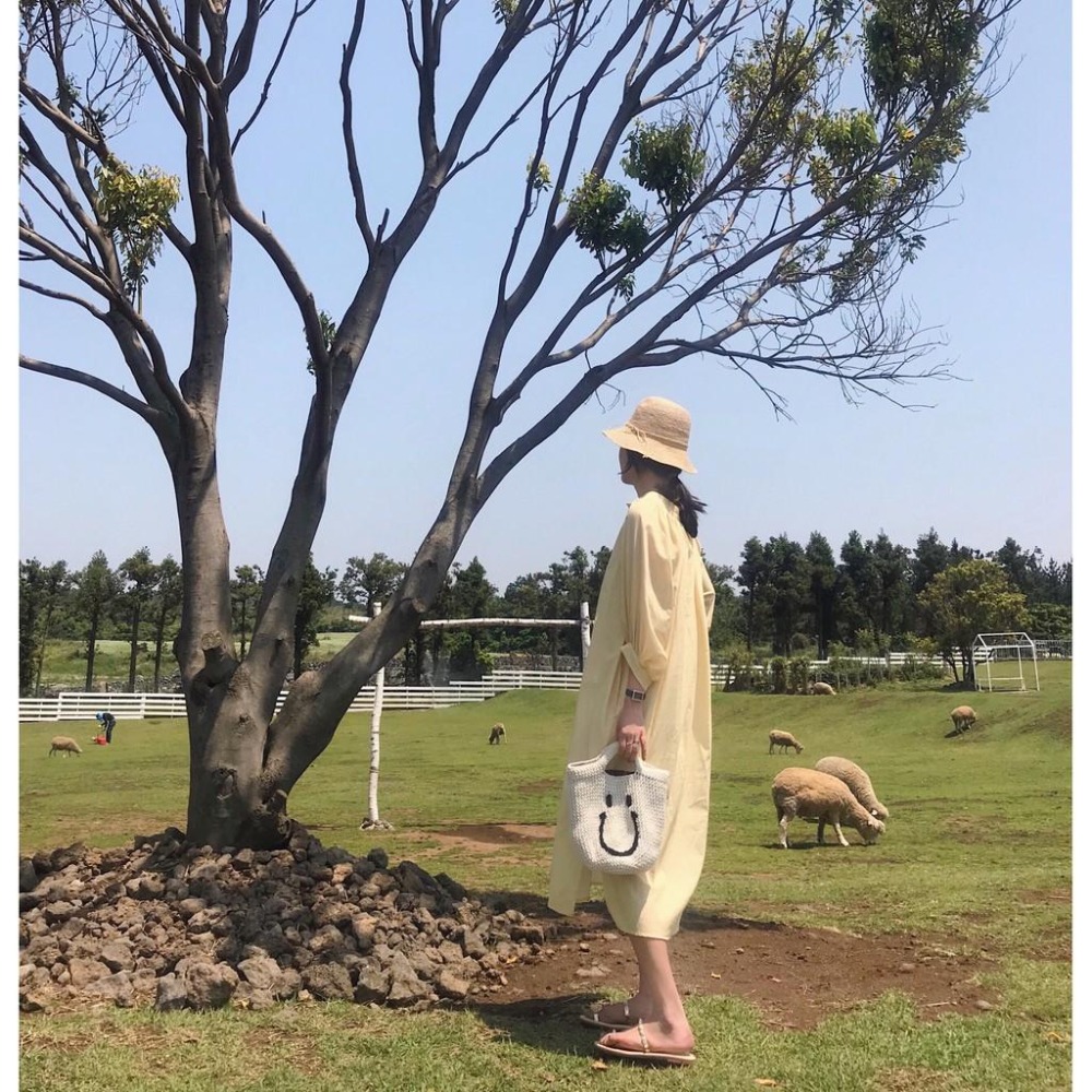 smile日系風 微笑編織包 手工編織手提包 笑臉包 編織包 手提包 水餃包 小方包 休閒包 笑臉包-細節圖3