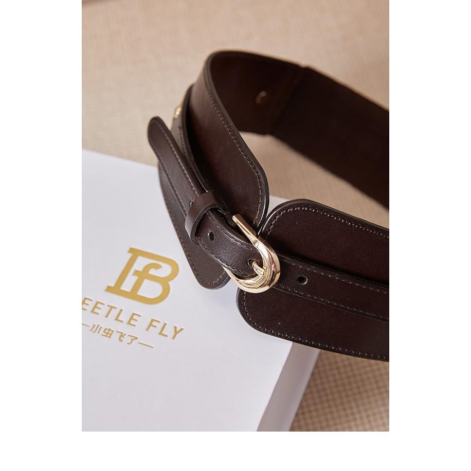 24H出貨 百搭寬版彈力腰封 鬆緊 皮帶 腰帶 超顯瘦腰帶 金屬釦 寬版腰帶 腰封 超細腰-細節圖9