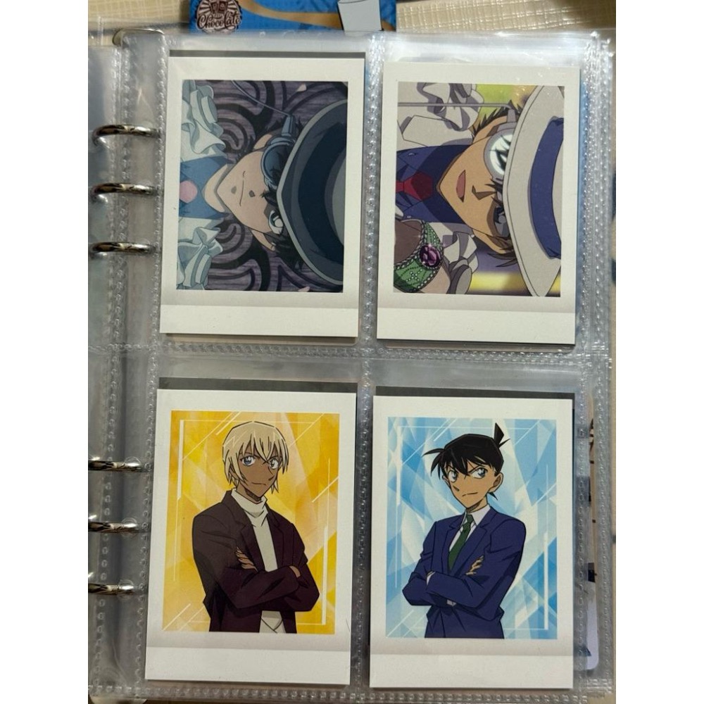 （9/22更）名偵探柯南 日版：SNS風透卡 拍立得小卡 食玩燙金小卡 款式可選✨-細節圖2