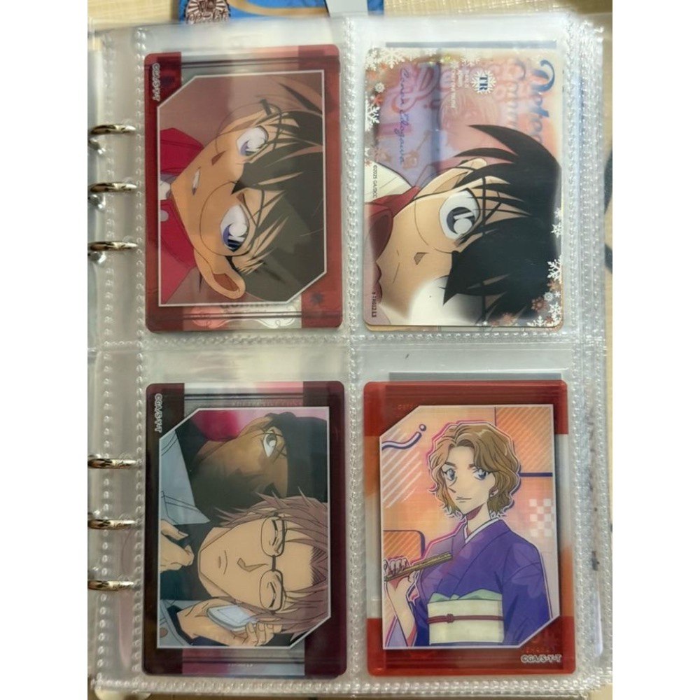 （9/22更）名偵探柯南 日版：SNS風透卡 拍立得小卡 食玩燙金小卡 款式可選✨-細節圖3