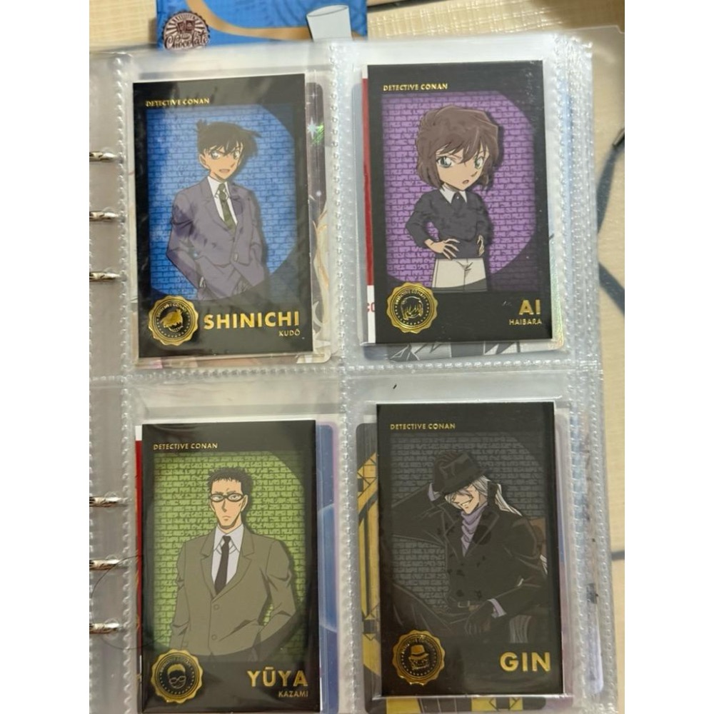 （9/22更）名偵探柯南 日版：SNS風透卡 拍立得小卡 食玩燙金小卡 款式可選✨-細節圖4