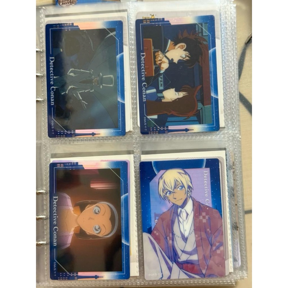 （9/22更）名偵探柯南 日版：SNS風透卡 拍立得小卡 食玩燙金小卡 款式可選✨-細節圖5