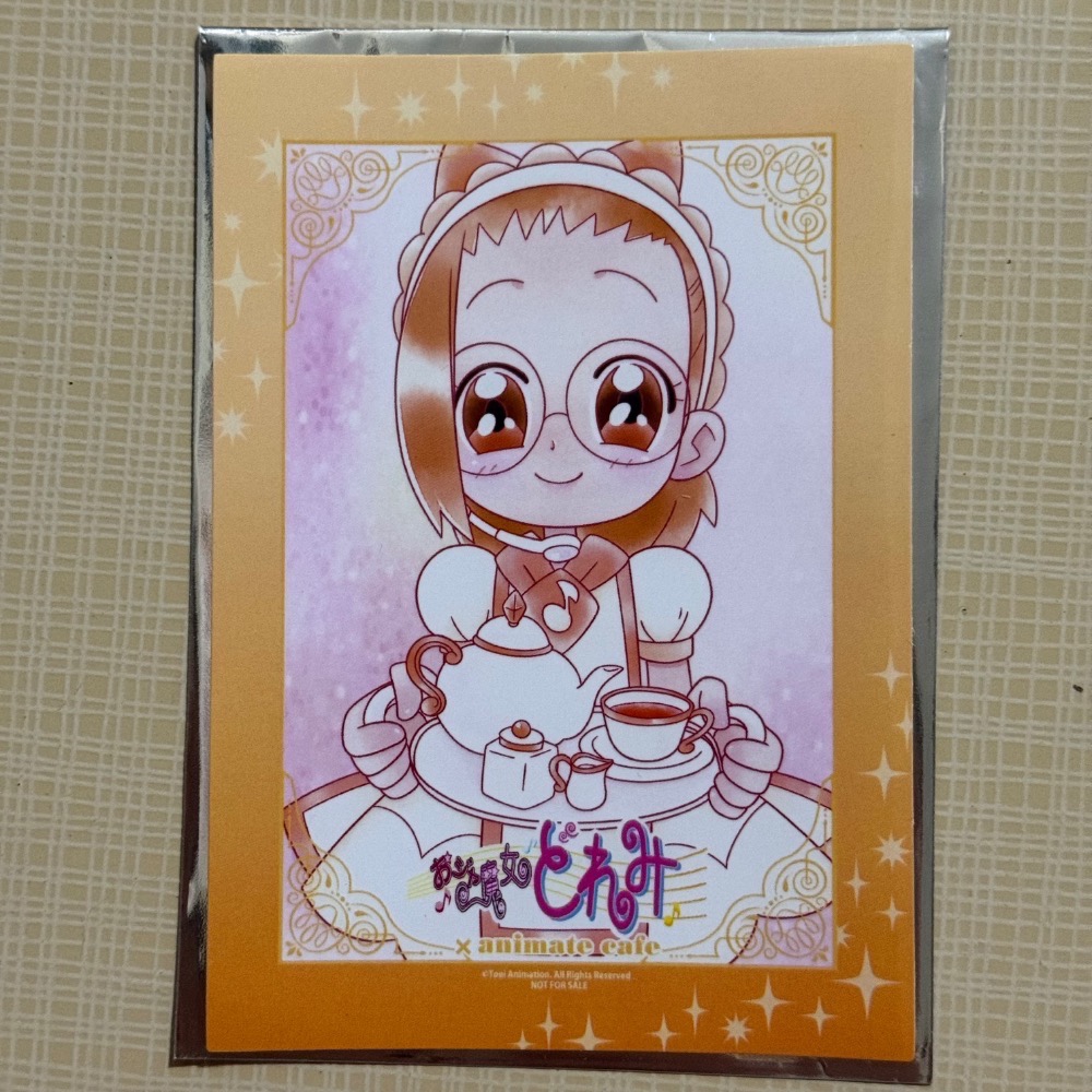 安利美特 小魔女doremi咖啡廳🤍徽章 立牌 透卡 相卡 杯墊 壓克力-規格圖6