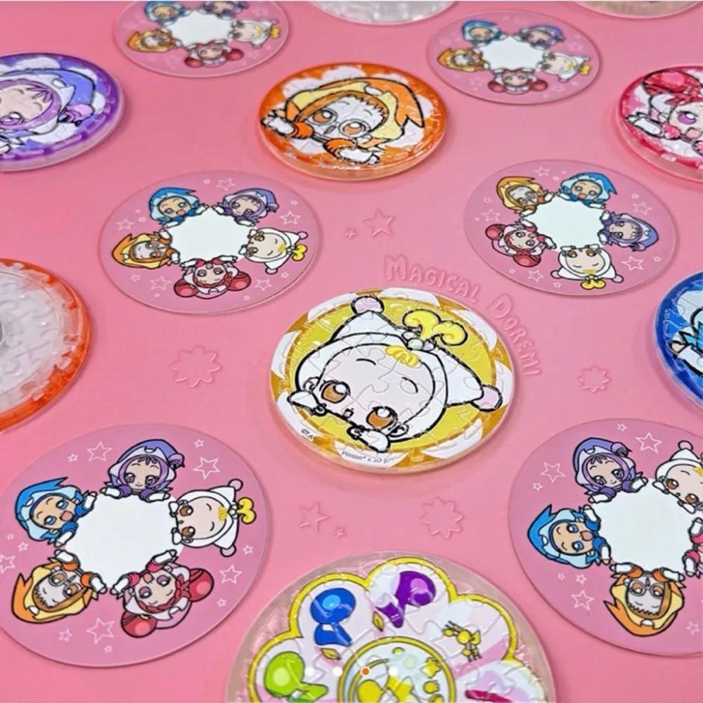 小魔女doremi 磁鐵拼圖盲盒（確認款、已拼過）-細節圖2