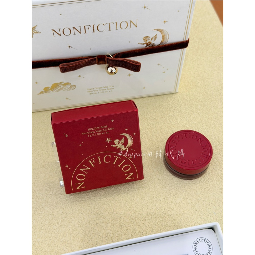 [Dnipalr日韓代購］現貨♡NONFICTION 2025聖誕限定包裝 聖誕禮物 護唇膏 腮紅膏 唇頰膏-細節圖4
