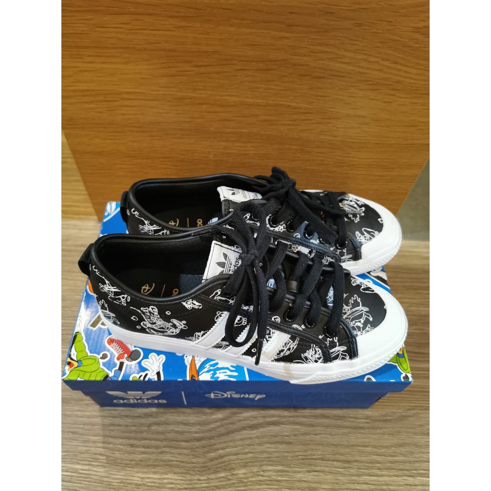 adidas Nizza X Disney 愛迪達 迪士尼 聯名高飛休閒鞋 FW9592-細節圖4