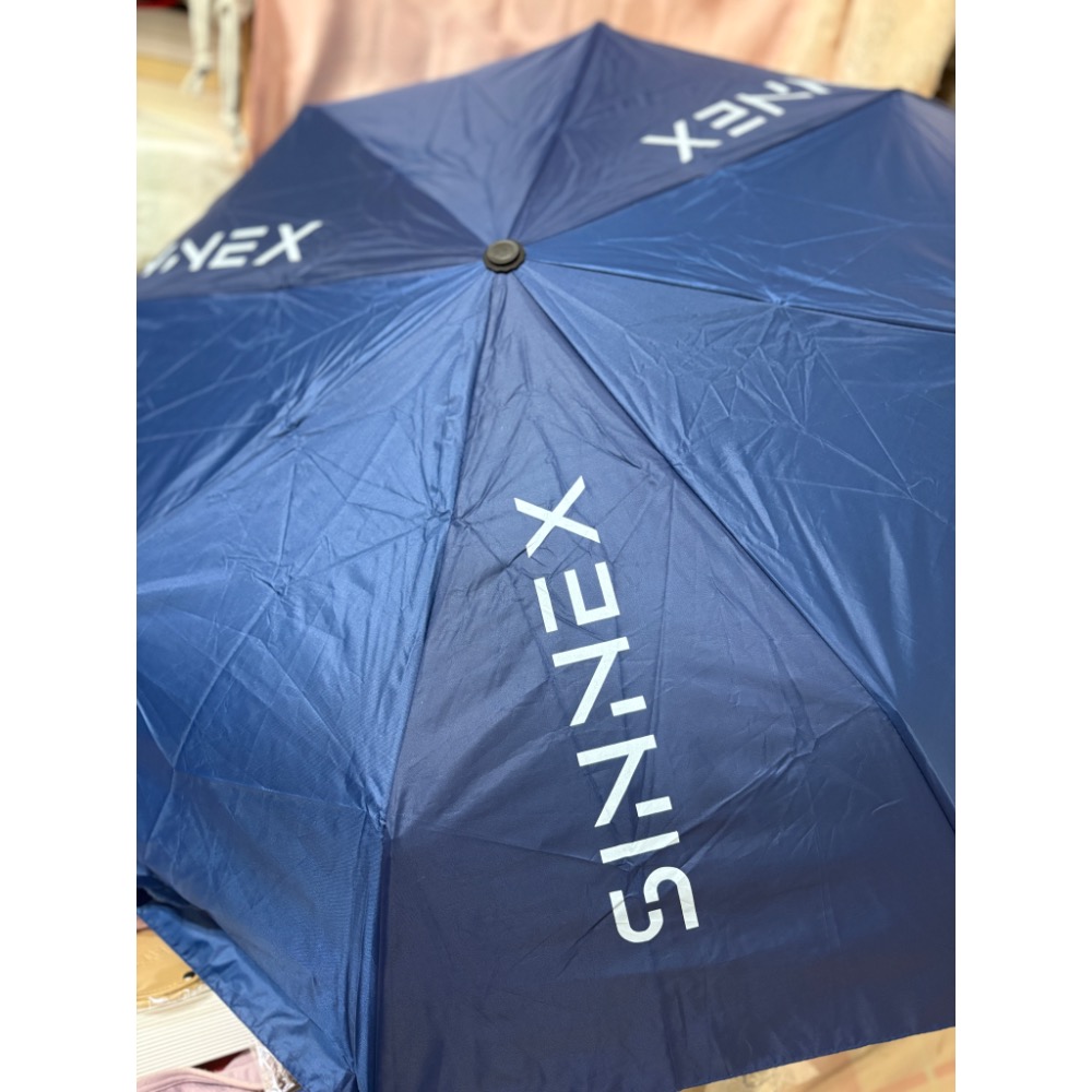 🎀全新 電動折疊傘 藍色 自動傘 三折傘 遮陽傘 晴雨傘 防曬抗UV 信音 股東會紀念品🎀-細節圖2