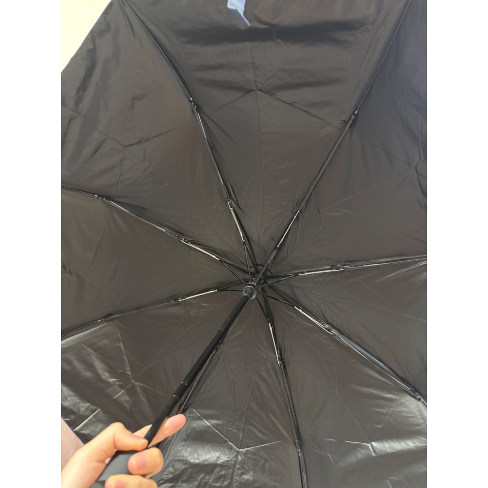 🎀全新 電動折疊傘 藍色 自動傘 三折傘 遮陽傘 晴雨傘 防曬抗UV 信音 股東會紀念品🎀-細節圖3