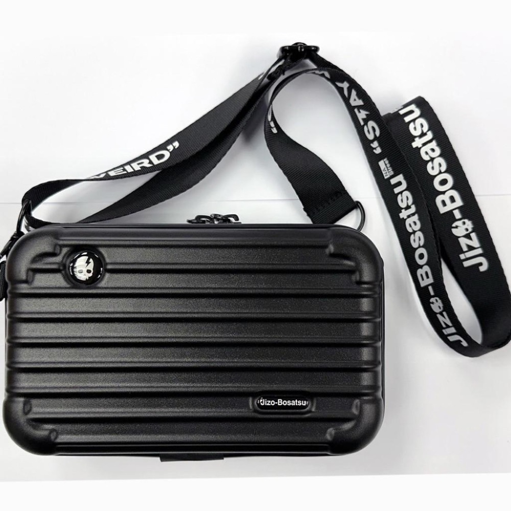 🎀全新 地藏小王 JIZO霧黑硬殼收納包 配件包包 BOSATSU 鬼洗ONIARAI BLUE WAY🎀-細節圖7