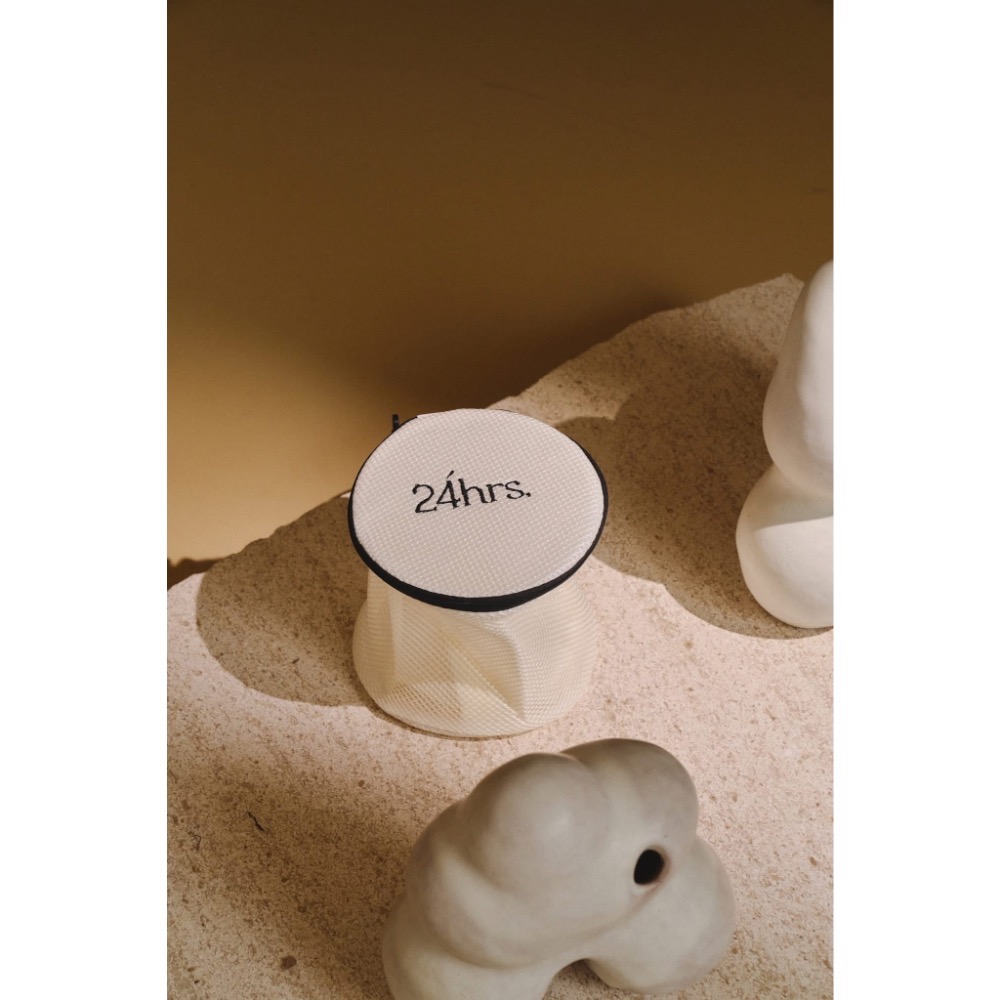 🎀全新 24小時內衣 質感加厚品牌洗衣袋 內衣洗衣袋 圓筒立體洗衣網 洗衣網 刺繡款 24HRS FFY🎀-細節圖2