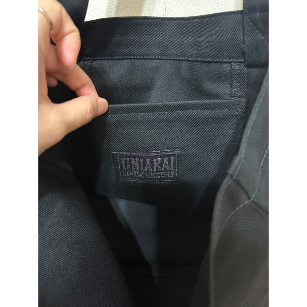 🎀鬼洗 ONIARAI 品牌帆布袋 Black Soul Jeans 限量贈品袋 帆布包 贈品包 托特包 手提包 正版-細節圖4