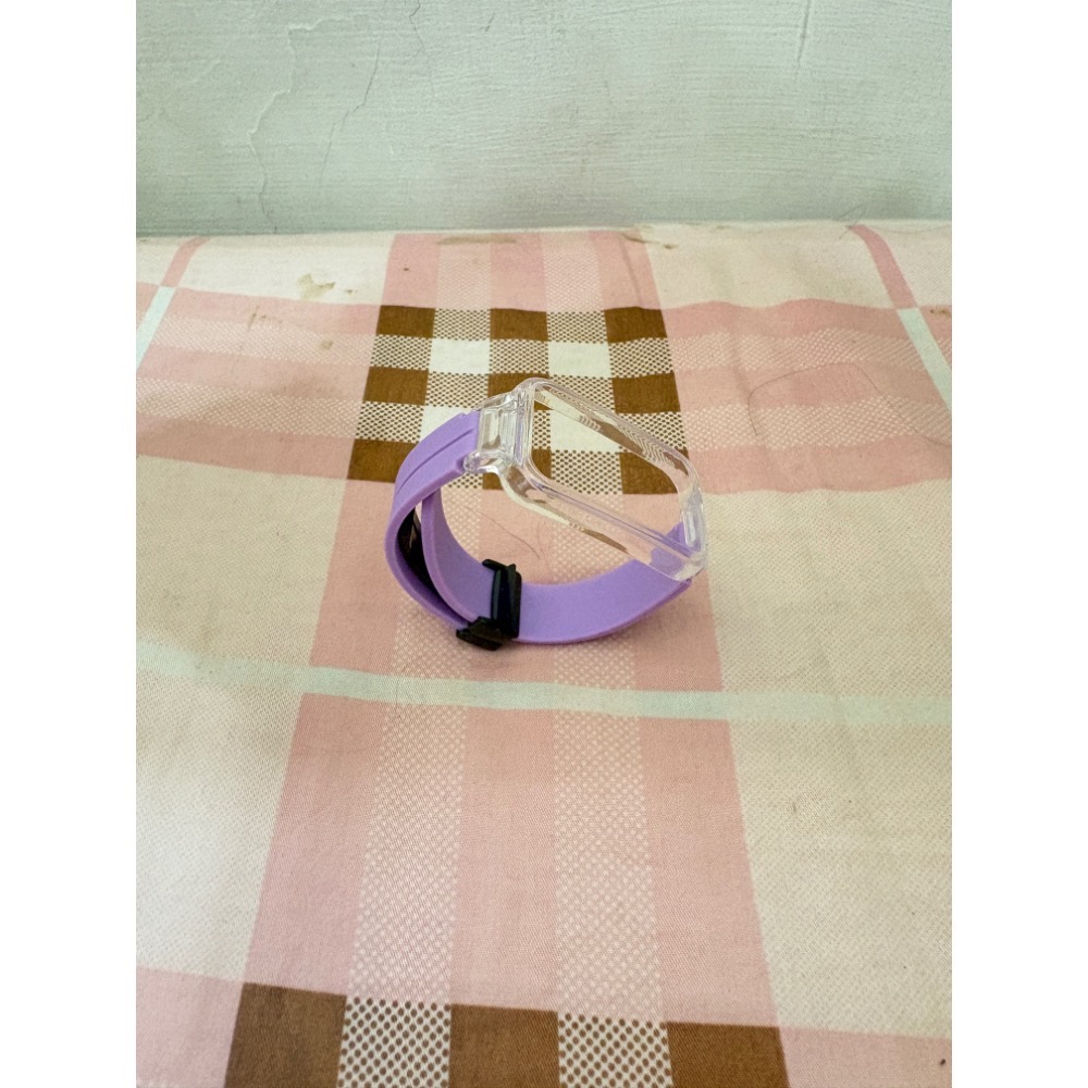 🎀全新 小米手環 7 Pro 紫色 折疊磁吸硅膠錶帶 替換腕帶 替換錶帶 透明半包殼 Xiaomi🎀-細節圖7