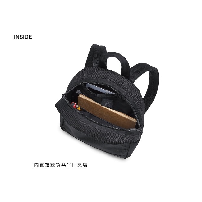 🎀全新 PORTER INTERNATIONAL 經典復古 LUXY 後背包 黑色 波特包 11718-05401N-細節圖4