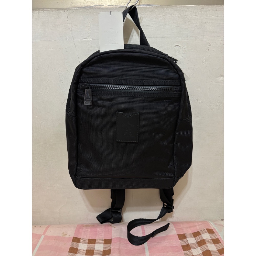 🎀全新 PORTER INTERNATIONAL 經典復古 LUXY 後背包 黑色 波特包 11718-05401N-細節圖8