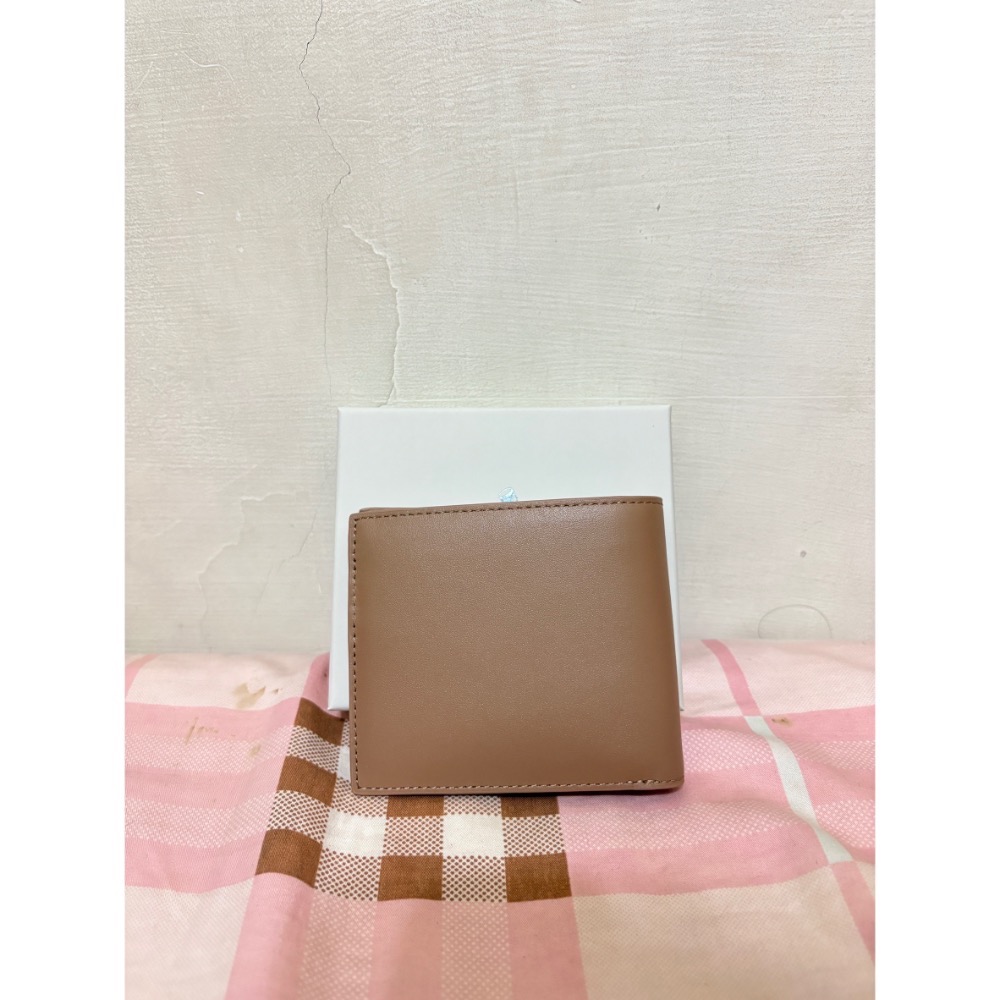 🎀全新 PORTER INTERNATIONAL 內斂前衛CENTRIC真皮雙折短夾 綠 棕 卡夾 皮夾 錢包 波特包-細節圖9