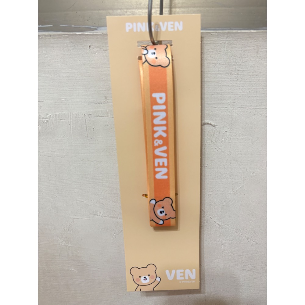 🎀全新 PINK&VEN 手機背繩 手機背帶 吊繩 揹帶 韓國 文創 IP 療癒系 辣椒🎀-細節圖3