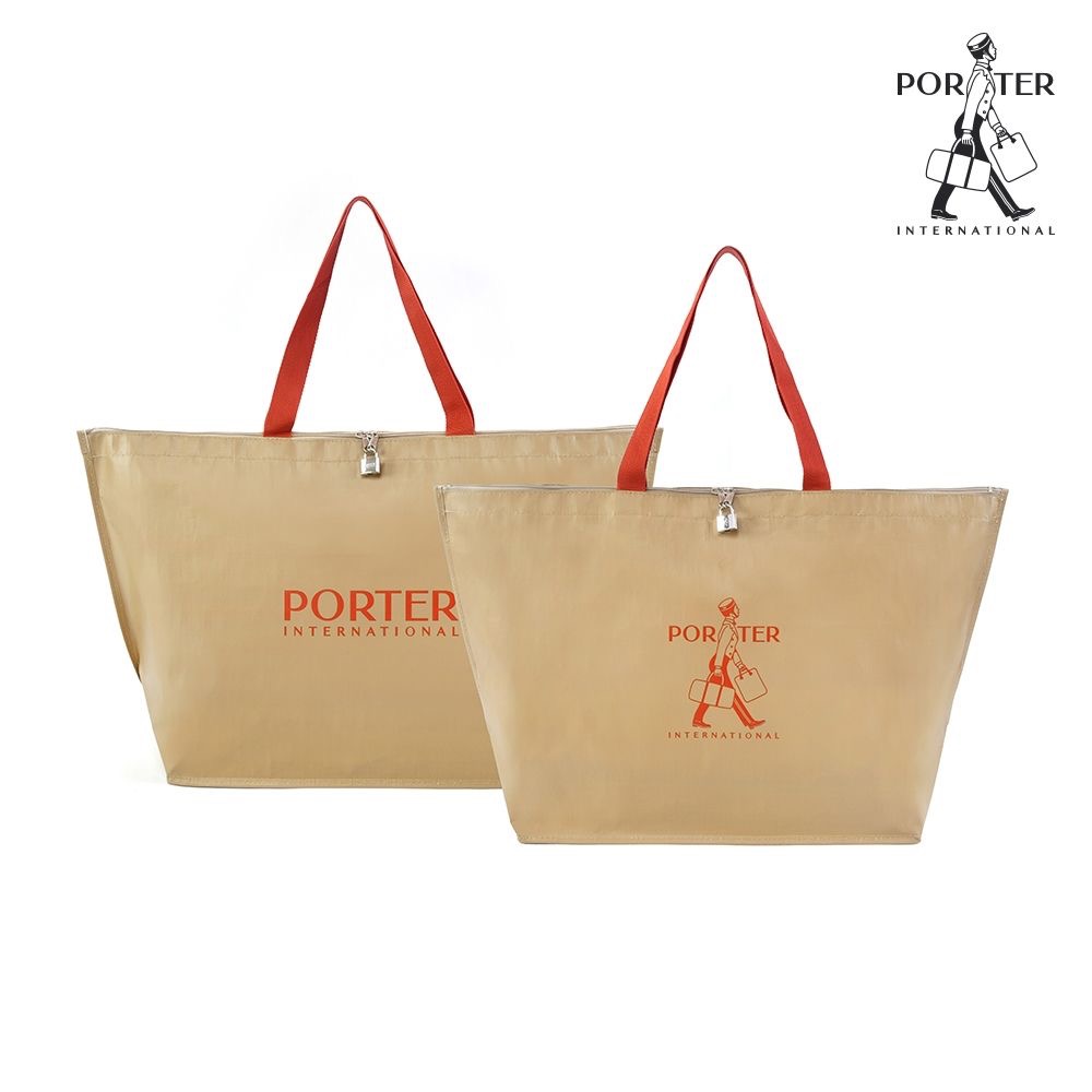🎀PORTER INTERNATIONAL 環保購物袋 側背包 拉鏈袋 收納袋 2026 福袋 外袋 防水 波特包🎀-規格圖8