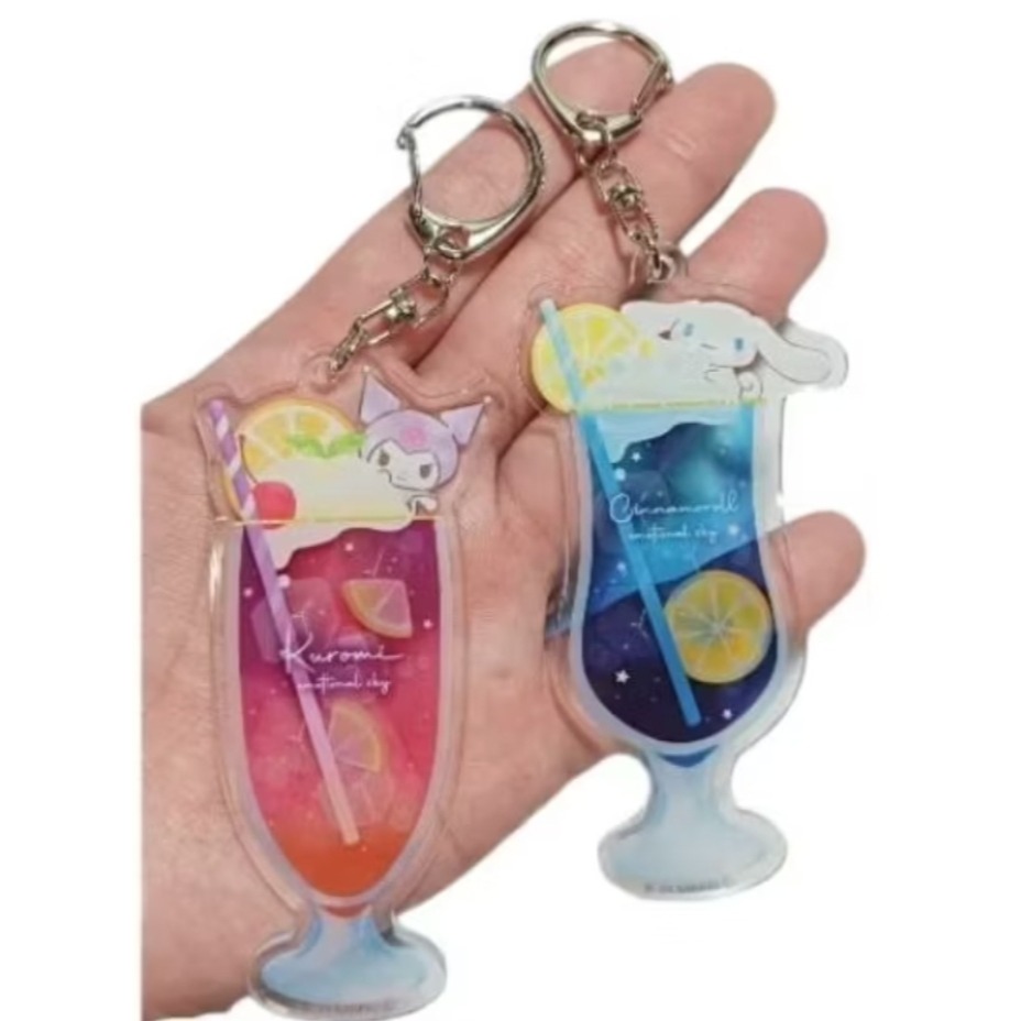 日本進口正版三麗鷗雞尾酒吊飾-細節圖3
