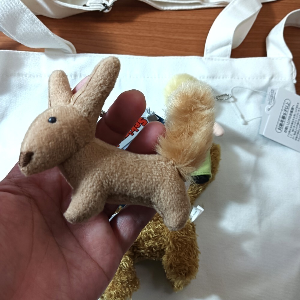 正版小王子小狐狸絨毛娃娃吊飾-細節圖6