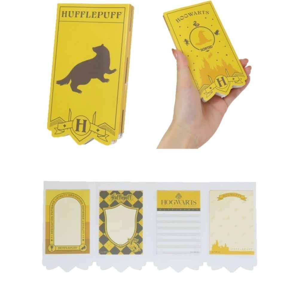 日本進口正版哈利波特無黏貼便條紙 哈利波特貼紙 哈利波特文具 霍格華茲學院 手帳 禮物貼-規格圖9