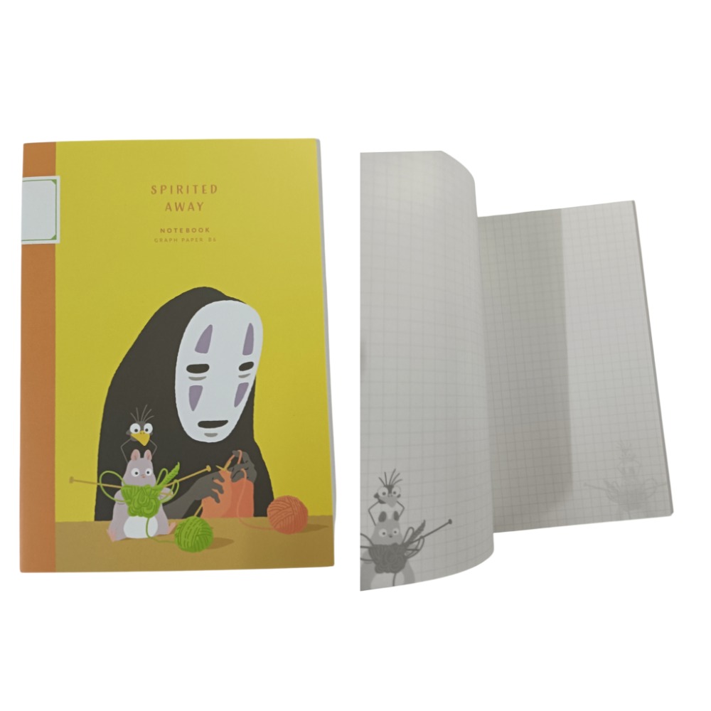 日本進口正版吉卜力筆記本GHIBLI 龍貓 多多龍 千尋 神隱少女 天空之城 手帳 B5&B6 記事本-細節圖4